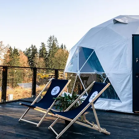 Goat Glamp Zieleniec Luxury tent