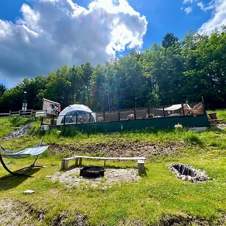 Caloroczny Jacuzzi Zieleniec Goat Glamp Duszniki Zdroj