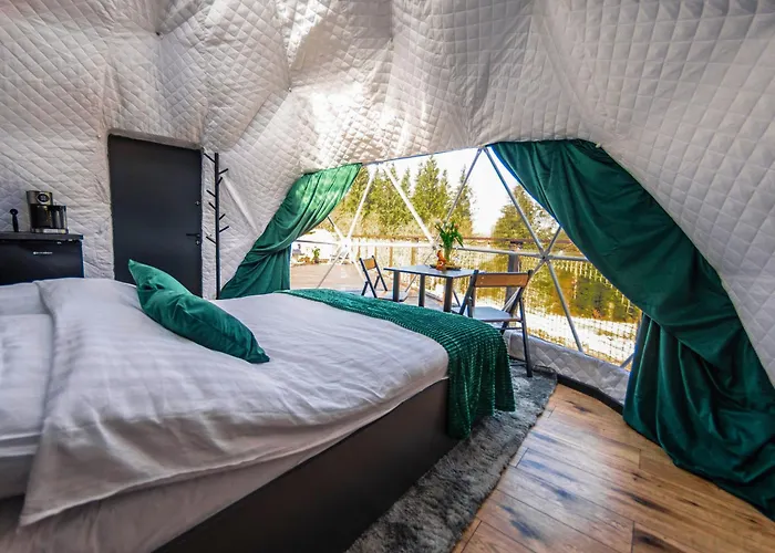 Caloroczny Jacuzzi Zieleniec Goat Glamp * Duszniki Zdrój