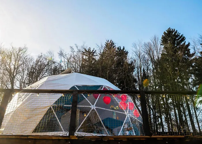 Caloroczny Jacuzzi Zieleniec Goat Glamp Duszniki Zdrój