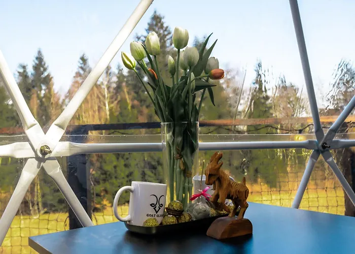 Caloroczny Jacuzzi Zieleniec Goat Glamp