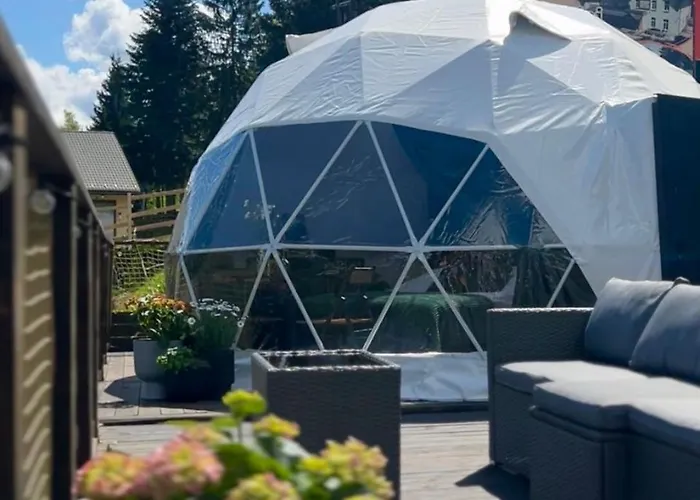 Caloroczny Jacuzzi Zieleniec Goat Glamp * Duszniki Zdrój